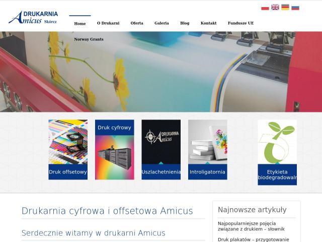 Zobacz Drukarnia Amicus